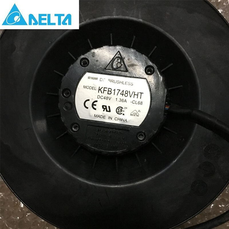 Delta KFB1748VHT 175x69mm 48V 1.36A 3600RPM 374.67CFM 70DBA cooling fan