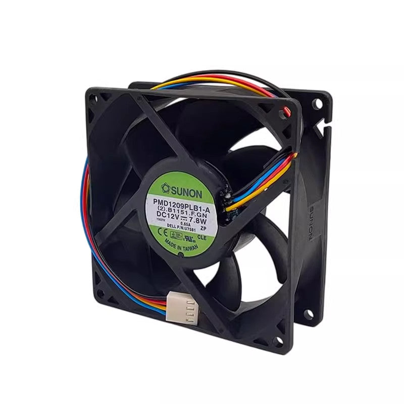SUNON PMD1209PLB1-A DC12V 7.8W 9032 9CM 4-wire cooling fan