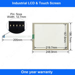 6AV3627-1QL00-0AX0 Touch Panel for 6AV3 627-1QL00-0AX0 TP27 10 with Overlay