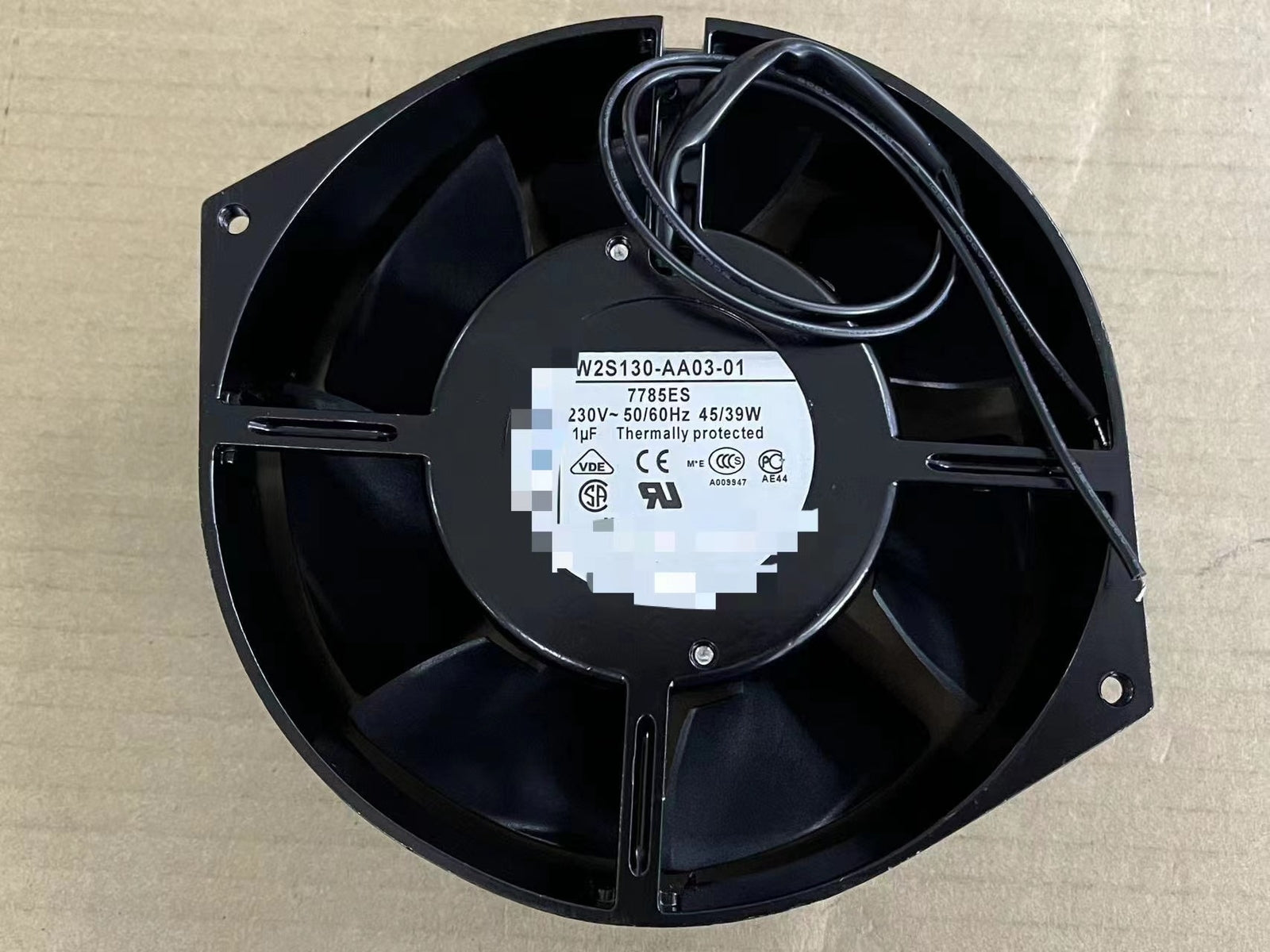 For W2S130-AA03-01 230V 45W 2800RPM V3F25 axial flow cooling fan