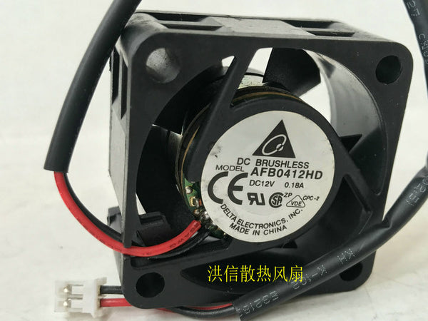 AFB0412HD Double ball bearing Cooling fan 40*40*20MM 2pin DC 12V 0.18A