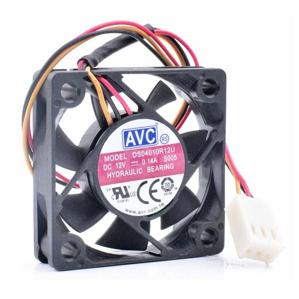 AVC DS04010R12U 4010 4CM 40mm fan 12V 0.14A 3pin cooling fan