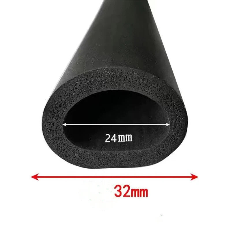 Waterproof Pipe EPDM Rubber Foam Sponge Seal Strip Round Dia.3mm 4mm 6mm-20mm