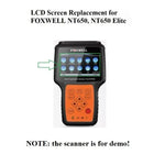 LCD Screen Display Replacement for FOXWELL NT650 NT650Elite Scanner Replacement