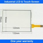 TouchScreen Panel Glass AGP3300-L1-D24-FN1M AGP3300-S1-D24-D81K + Overlay Film