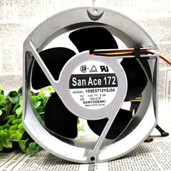 109E5712Y5J04 12V 2.3A 17251 LARGE AIR VOLUME ALUMINUM FRAME COOLING FAN 17CM