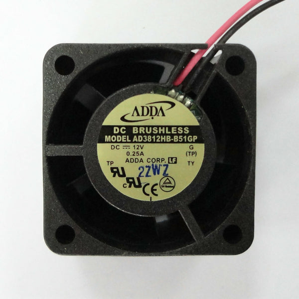 ADDA AD3812HB-B51GP 3828 DC 12V 0.25A 2 wire computer cooling fan
