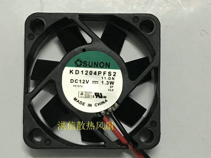 SUNON 4010 KD1204PFS2 DC12V 1..3W 40*10MM 40mm cooling fan