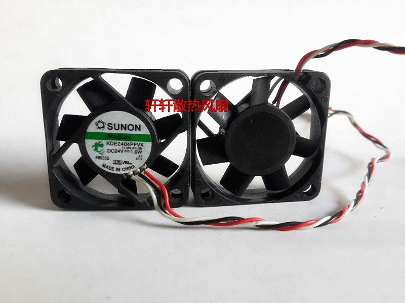 SUNON 4CM 4010 KDE2404PFVX 24V 1.9W 3-wire inverter Quiet cooling fan