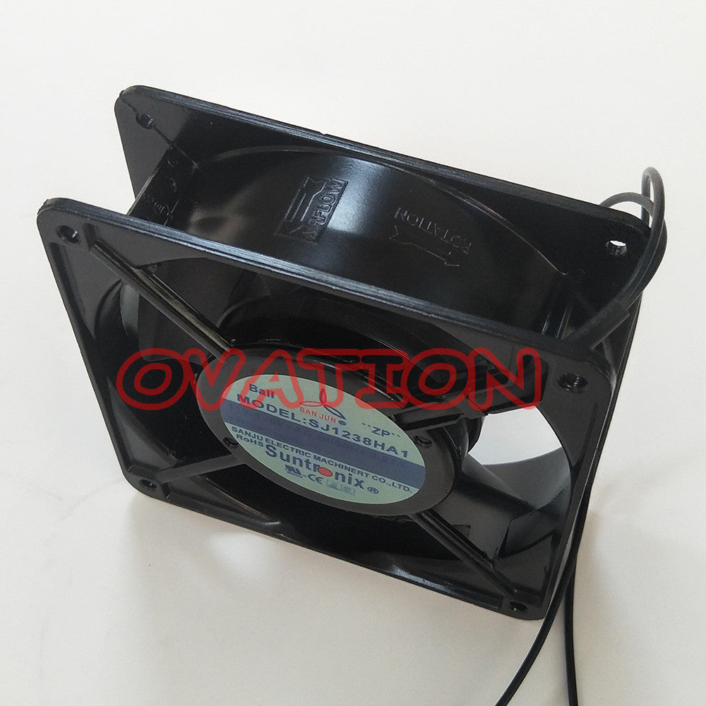 SANJUN SJ1238HA1 Cooling Fan AC110V 0.27A 120x120x38mm 2-Wire