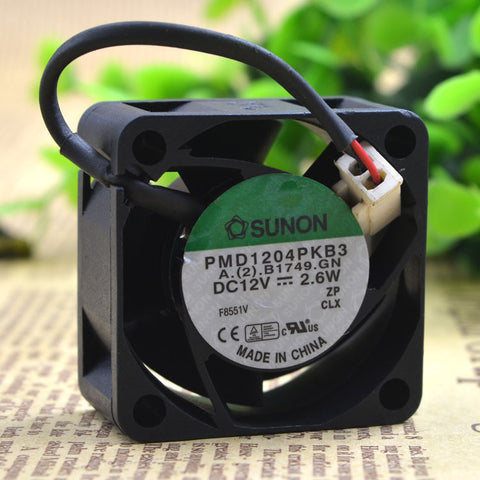 1pc Sunon PMD1204PKB3 fan 12v 2.6w 4020 2pin