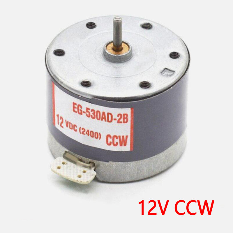 530 Motor DC 6V 9V 12V 2400RPM - EG-530AD-2B/2F Micro-motor CW/CCW For DIY Parts