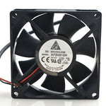 Delta AFB0812H -F00 80*80*25mm DC 12V 0.24A 2-pin Axial Case Cooling Fan