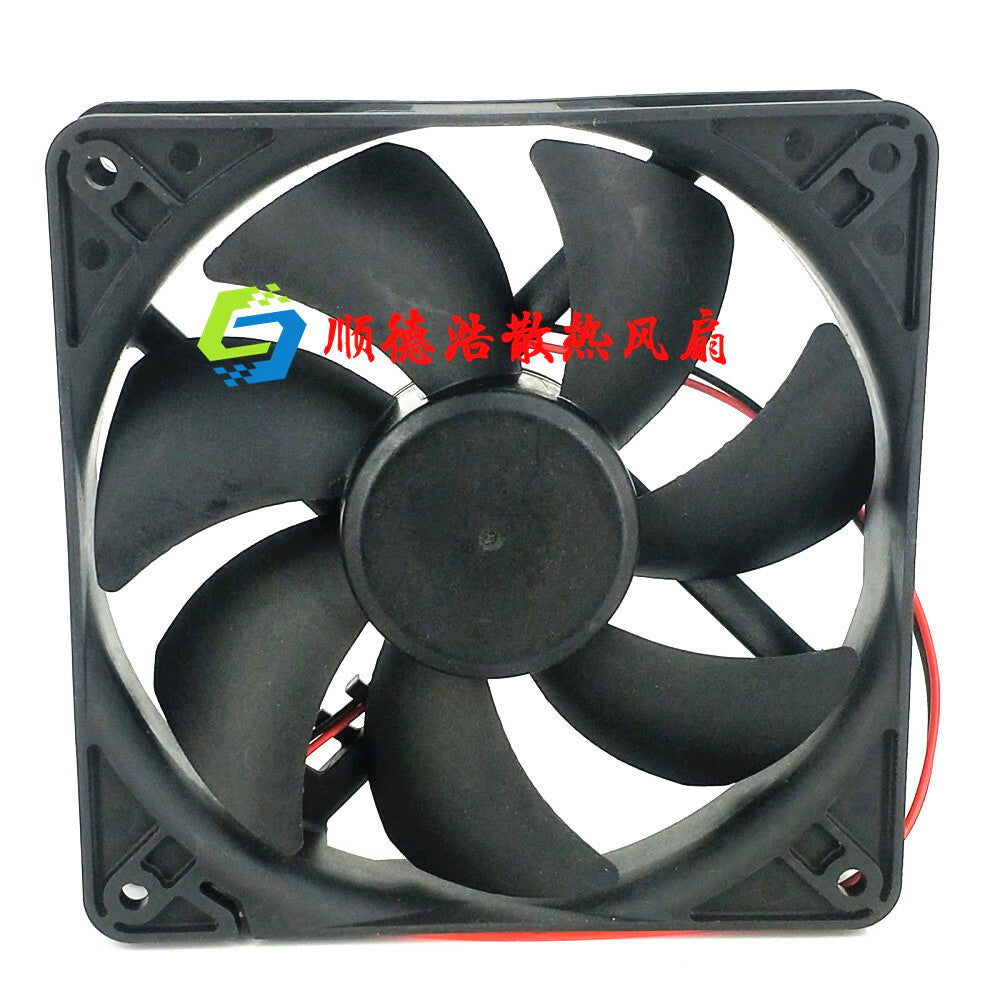1PC HK FAN AS12025M12 DC 12V 0.21A 12025 12CM chassis power mute cooling fan