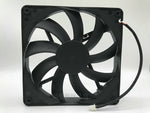 GLOBE FAN RL4Z S1352512H 12V 0.33A 135*135*25MM 13.5CM 2Pin Cooling Fan