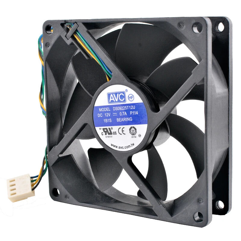 DS09225T12U 92mm 92x92x25mm DC12V 0.70A 4pin High speed axial flow cooling fan