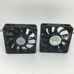 NIDEC U60R24MGAB-53 DC24V 0.09A 60x60x15mm Dual Ball Bearing Quiet Cooling Fan