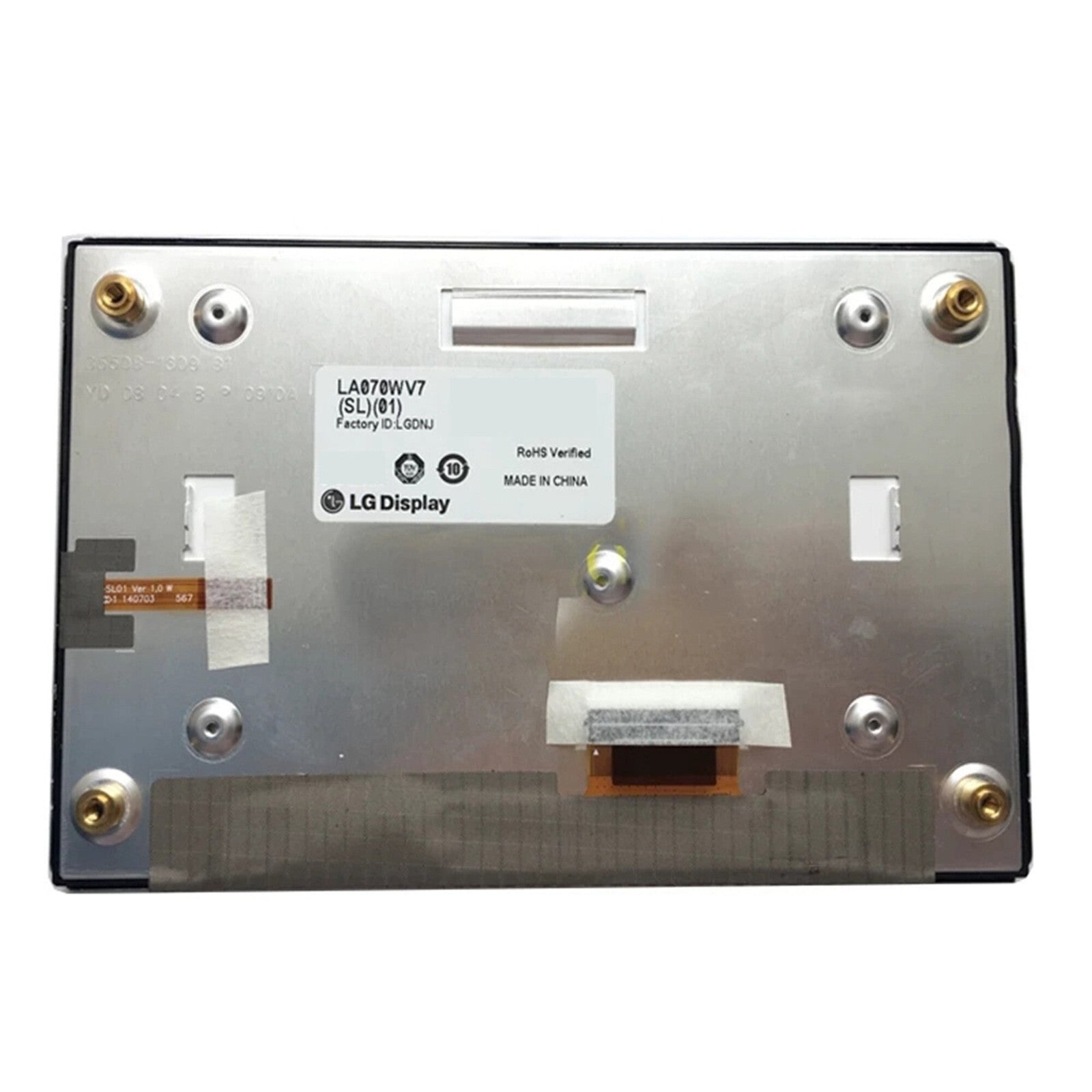 7inch LCD Display Screen LA070WV7(SL)(01) LA070WV7-SL01 For Kia Hyundai car GPS