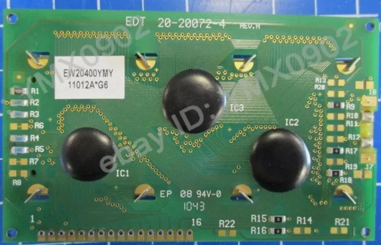 Fit For EDT 20-20072 EW20400YMY ESA VT170 EW20400YLY EW20400GLY LCD Display