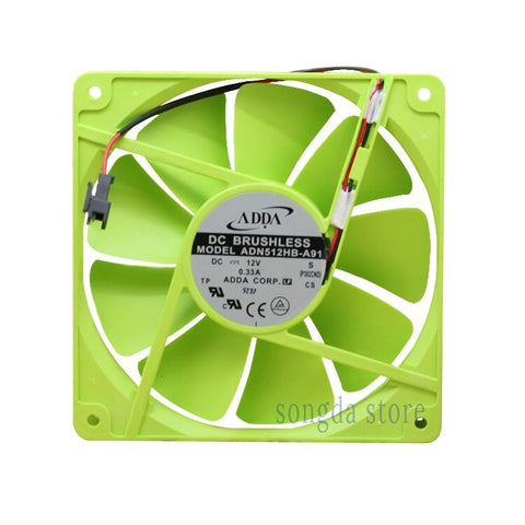 ADDA ADN512HB-A91 135*135*25mm 13525 13.5cm DC 12V dual ball bearing cooling fan