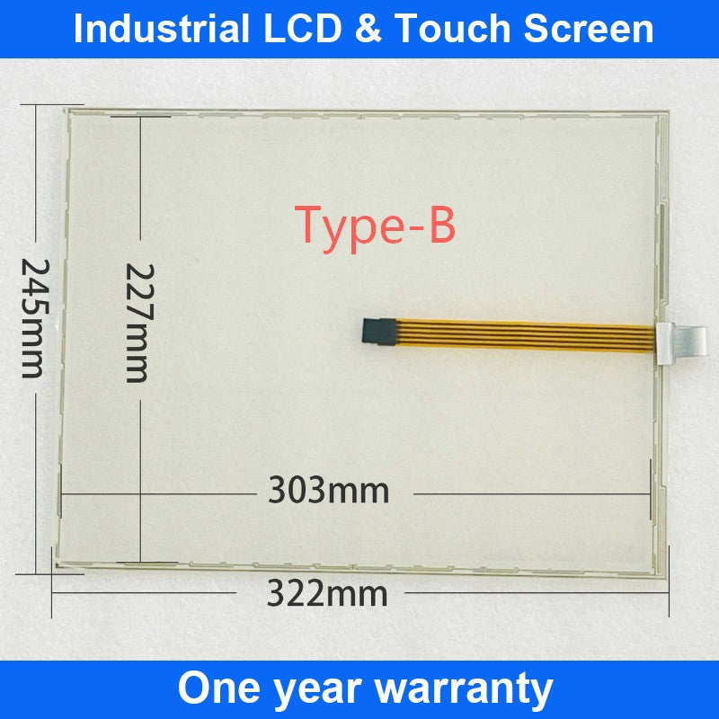 Touch Screen Glass Panel Digitizer For 12-200-151-Z TAE151-Z TouchScreen Panel