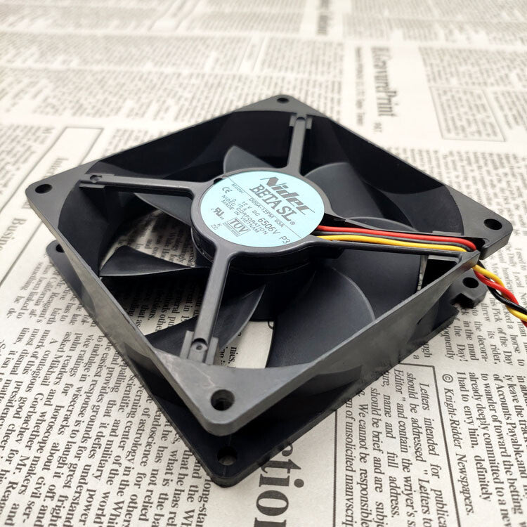 D09A-12PM 03A 9cm 9025 12V 0.10A Double ball bearing CPU cooling fan 3wires
