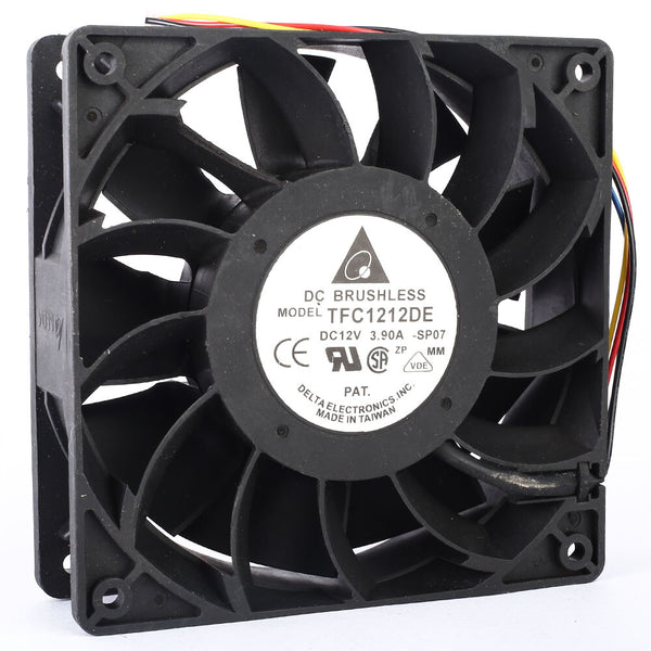 Delta 120mm PWM Fan TFC1212DE 252CFM vs PFB1212UHE Most Powerful Server/CaseFan