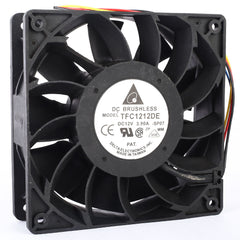 Delta 120mm PWM Fan TFC1212DE 252CFM vs PFB1212UHE Most Powerful Server/CaseFan