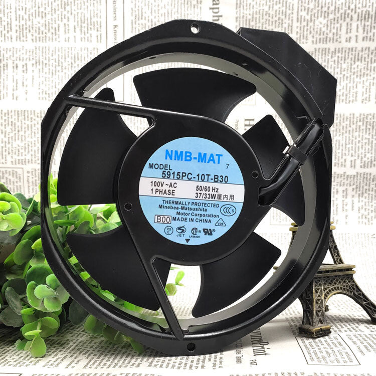 NMB-MAT 5915PC-10T-B30 100VAC Cooling Fan w/ Tracking Number 172*150*38MM