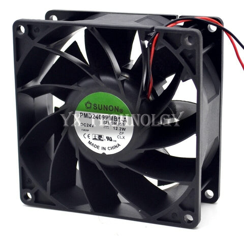 For SUNON 24V PMD2409PMB1-A 2pin 12.2W 92mm with axial fans Inverter cooling fan