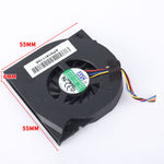 AVC 5V DC 55mm 55*55*8mm Laptop Blower Fan - BAAA0508R5H 4 Pin