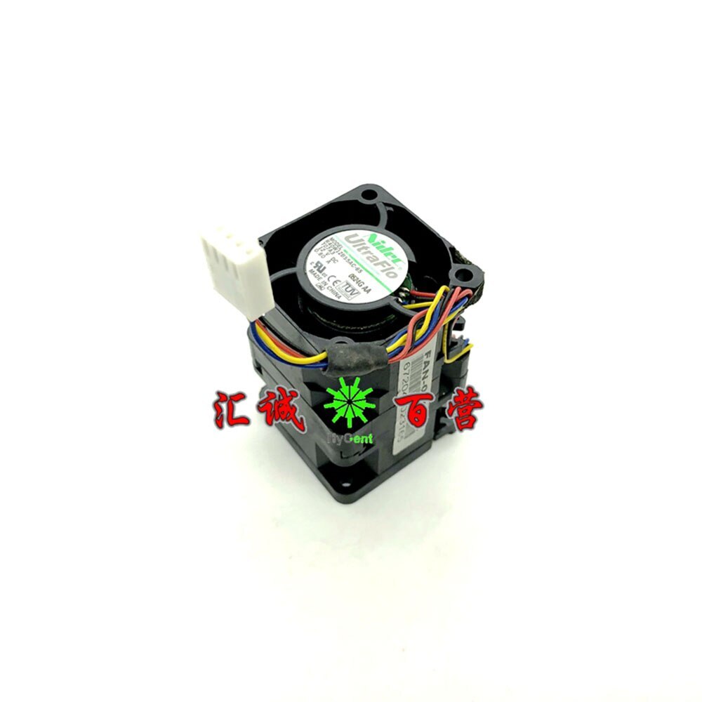 For Nidec 4056 R40W12BS5AC-65 12V 0.80A 4cm FAN-0086L4 Cooling Fan
