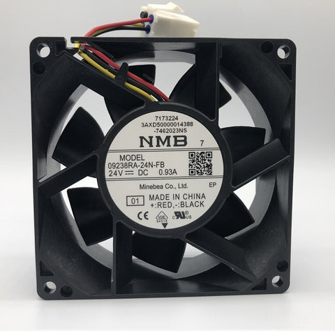09238RA-24N-FB for NMB-MAT DC 24V 0.93A 92x92x38mm 3-Wire High Speed Cooling Fan