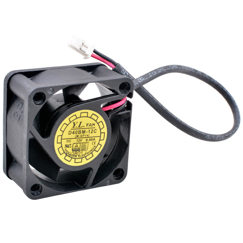 D40BM-12C 4cm 40mm fan 40x40x20mm DC12V 0.40A Double ball bearing Cooling fan