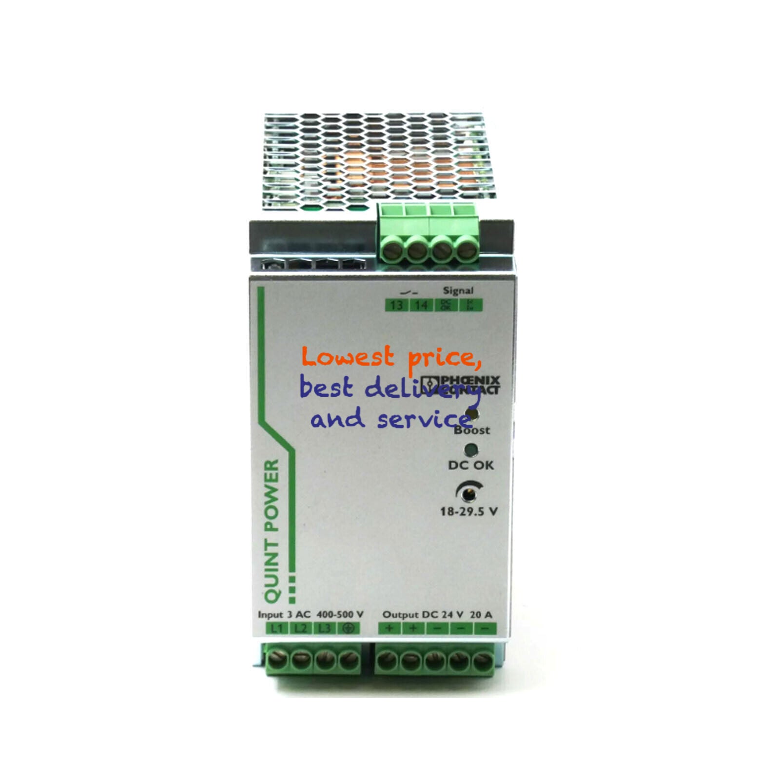 New Sealed Box PHOENIX CONTACT QUINT- PS /3AC/24DC/20 2866792 Power Supply Unit#