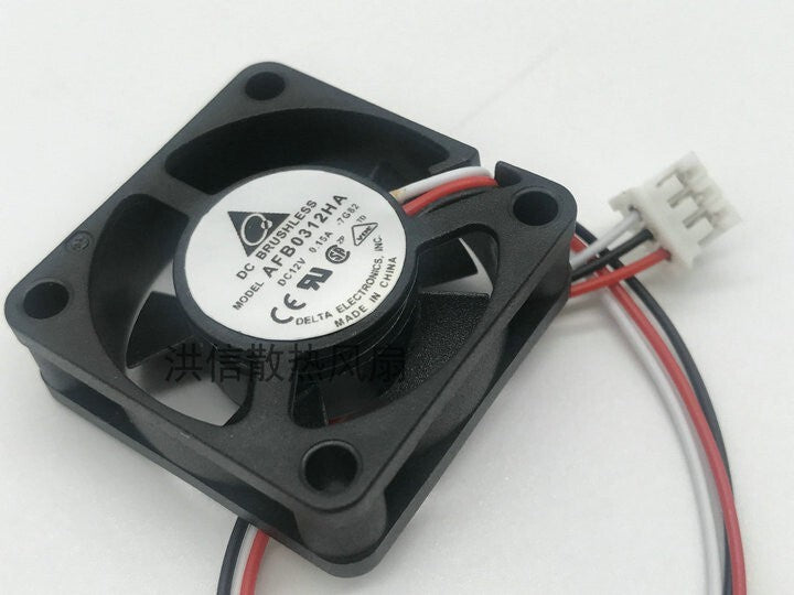Delta AFB0312HA 3010 DC12V 0.15A 3CM 30*10MM cooling fan 3pin