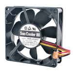 9A0812EG403 8cm 80mm 80x80x25mm DC12V 0.38A 4Pin Dual ball bearing cooling fan