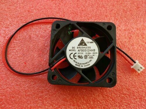 Delta AFB0512HHB 5015 12V 0.20A 5CM Double Ball Fan 2pin