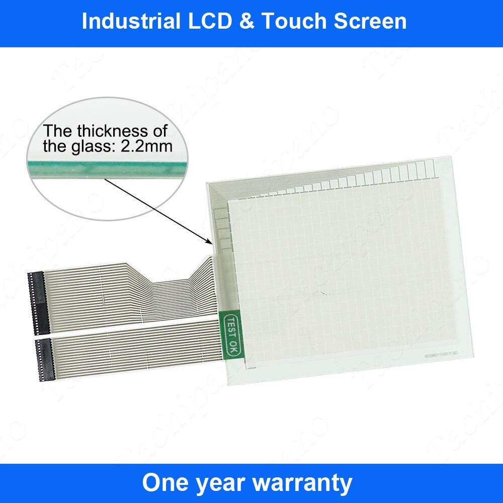 2711-T10C8 Touch Screen for 2711-T10C8X PanelView 1000 with Front Overlay
