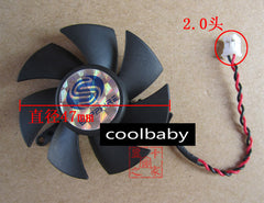 A5010S12S Graphics card cooling fan DC12V 0.18A 2Pin