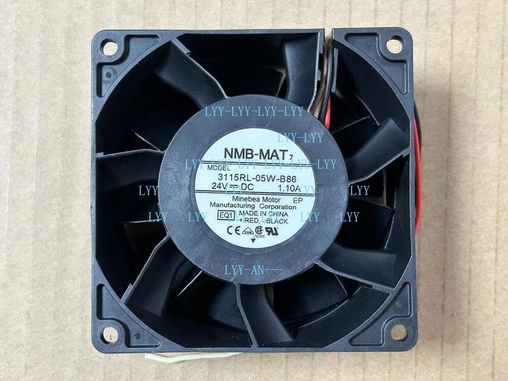 NMB-MAT 3115RL-05W-B86 24V 1.10A 8CM 4-wire inverter cooling fan