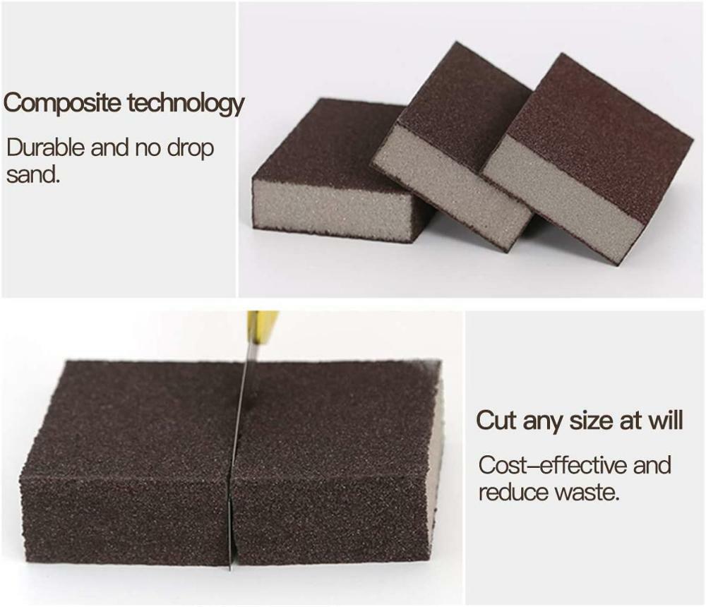 Sponge Brush Cleaning Fine Flexible Descaling Dish Pad Nano Emery Washing