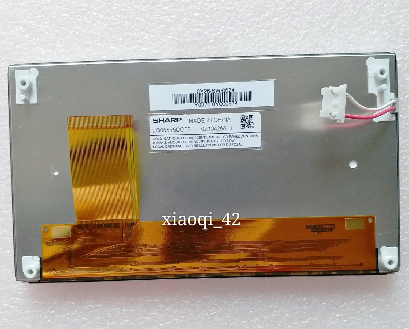 Original 6.5'' For Sharp LQ065Y5DG03 LCD Screen Display Repair Replacement