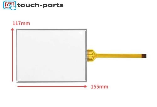 A05B-2255-C101 Touch Panel Glass for FANUC Teach Pendant Replacement