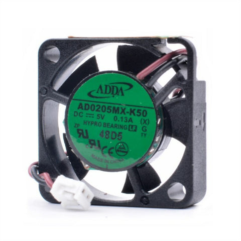 ADDA AD0205MX-K50 2.5CM 25*25*06MM 5V 0.13A 2Pin Cooling Fan