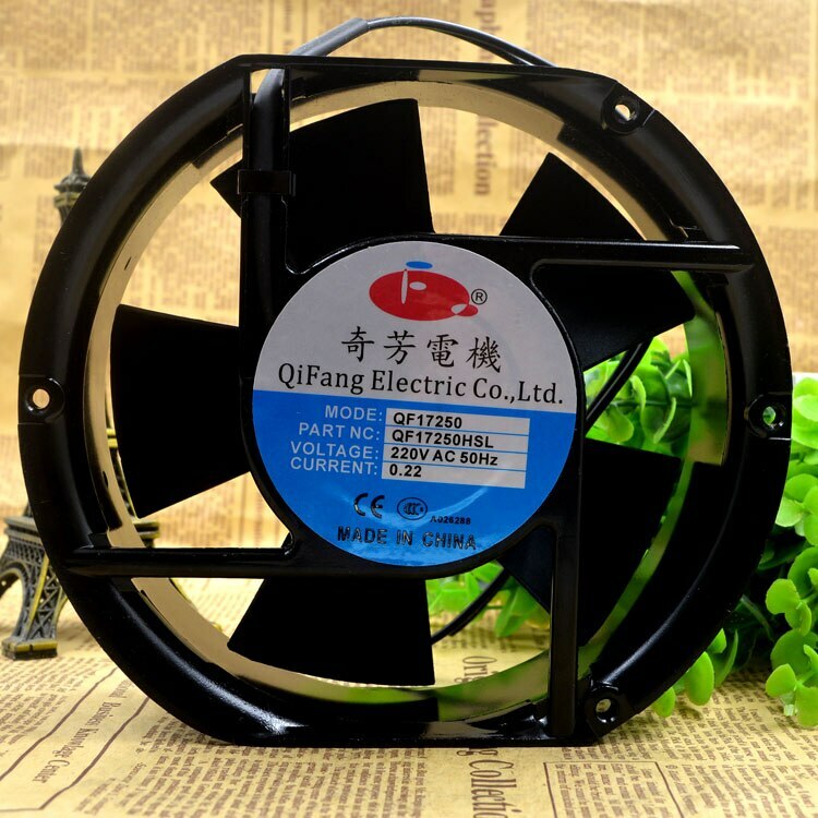 Qifang Motor AC220V 17CM QF AC17250 HSL2 HBL2 Waterproof and moistureproof fan
