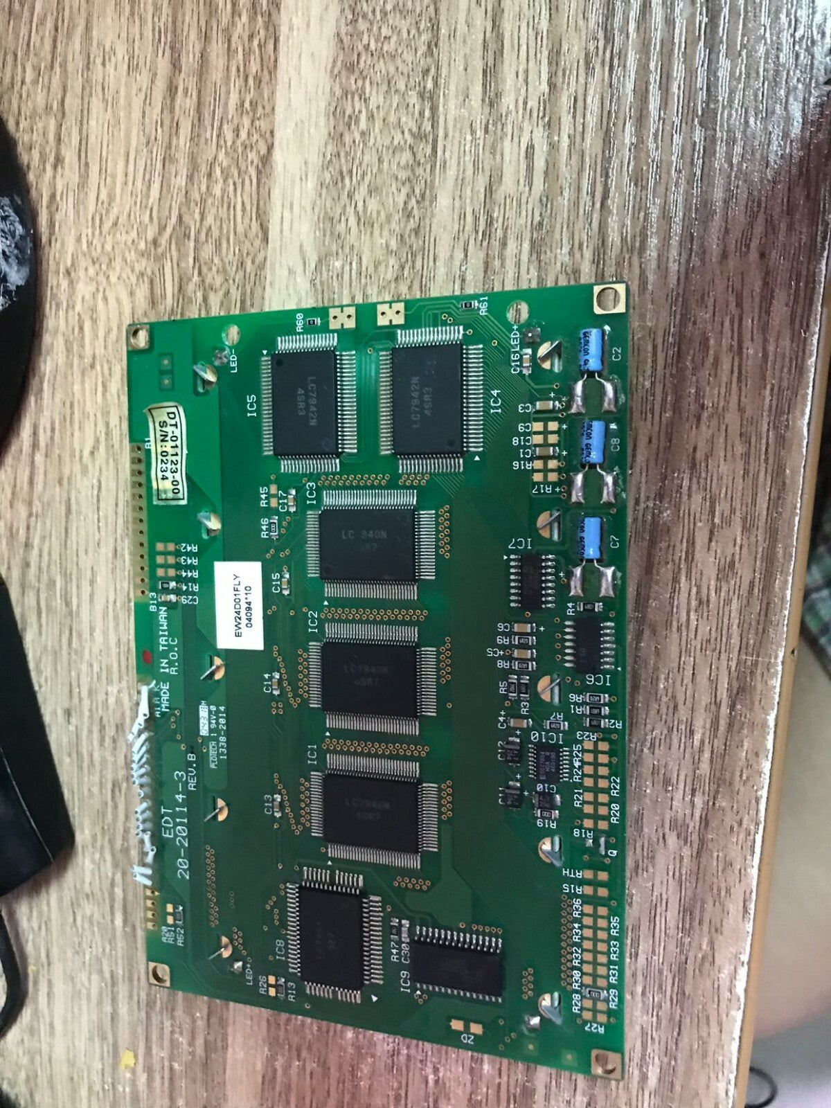 EDT 20-20114-3 EW24DA3FLY LCD SCREEN DISPLAY PANEL Repair replacement