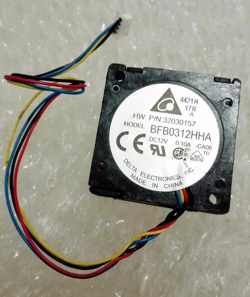 Delta BFB0312HHA-CA06 3012 30x30x12mm DC 12V 0.10A Mini Blower Turbo Cooling Fan