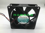 SUNON KDE2408PTB1-6 DC24V 3.4W 8CM 8025 2-Wire Inverter Fan