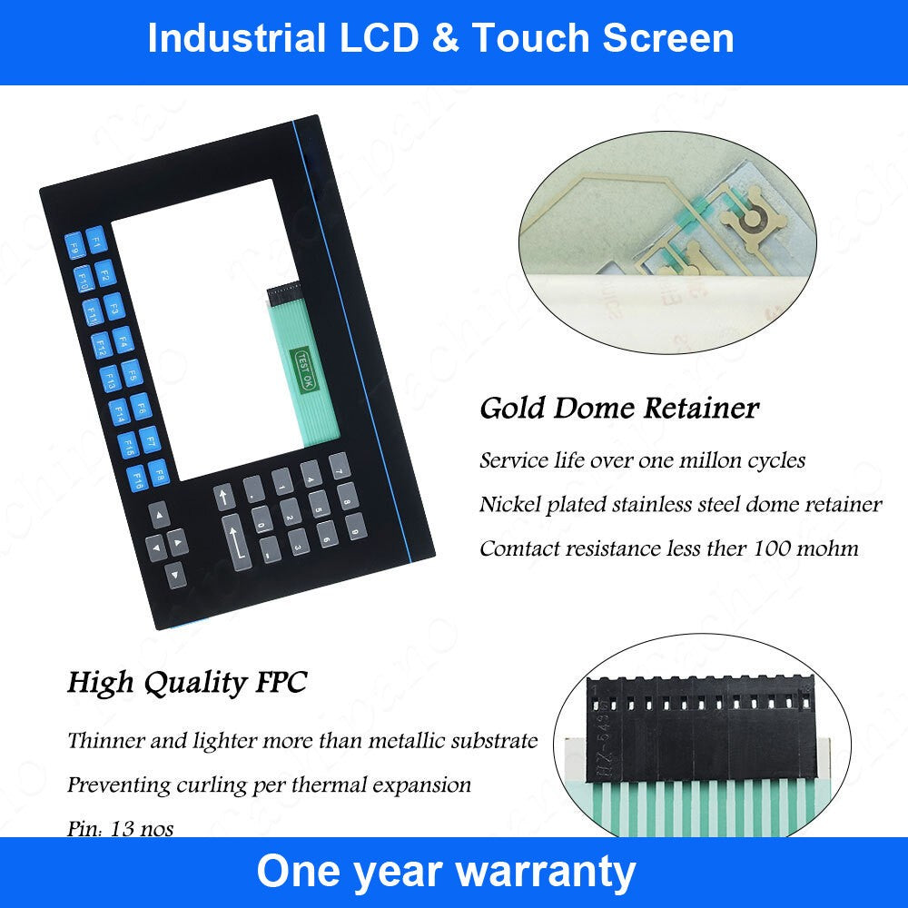 2711-K9A3 Keyboard for 2711-K9A3E Panelview 900 membrane Keypad Switch